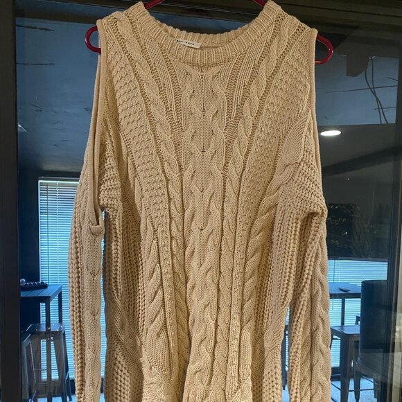 Endless Rose Open Shoulder Sweater - Picture 3 of 6